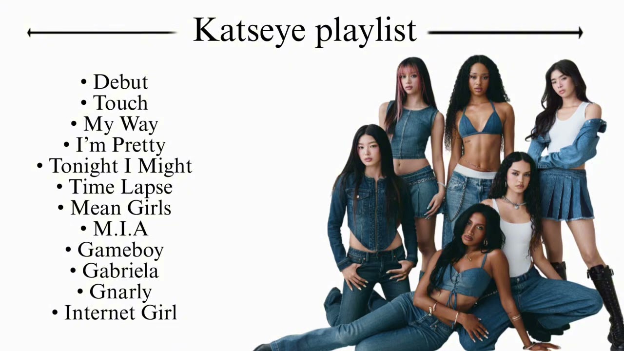 Katseye playlist all songs in order 🤍