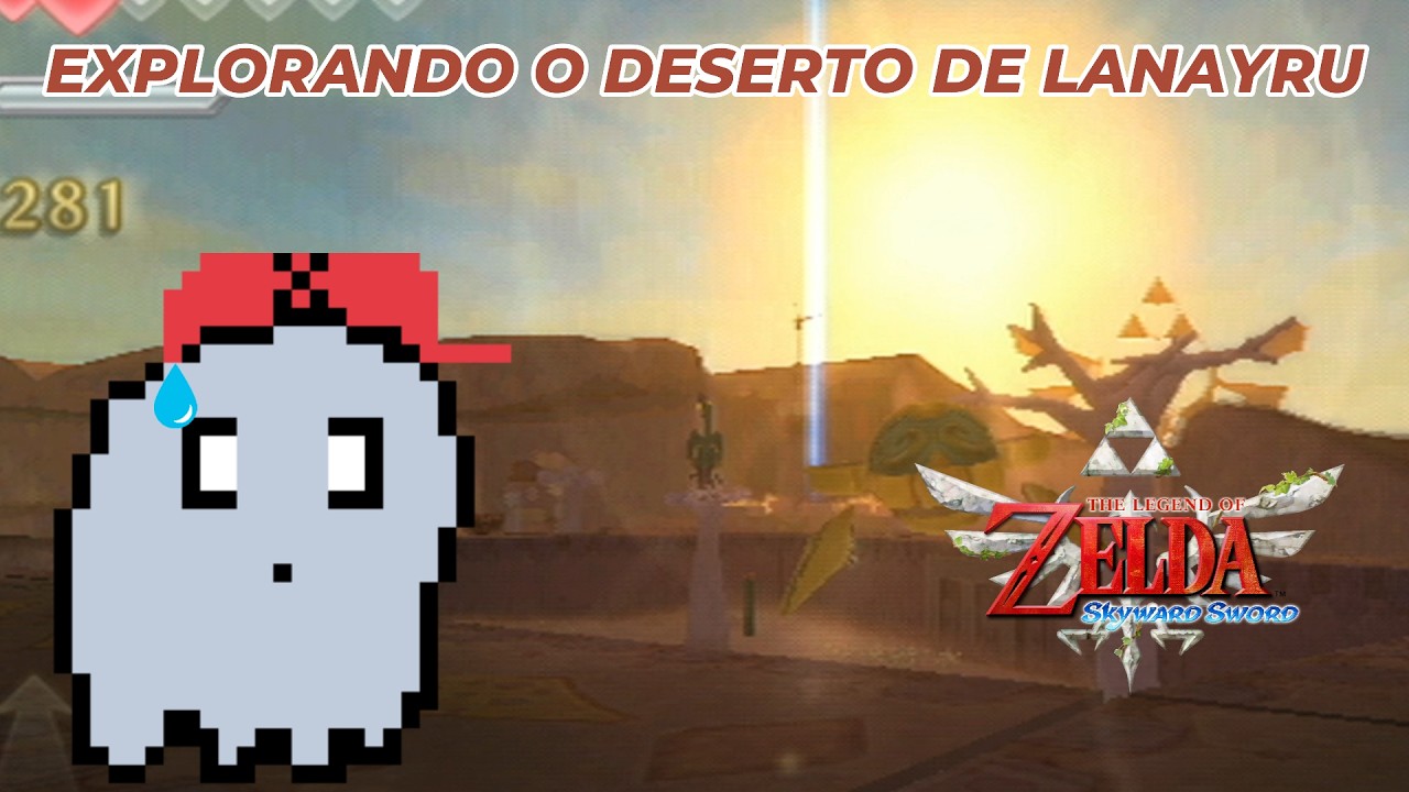 Explorando o Deserto de Lanayru (Zelda Skyward Sword vídeo 15)