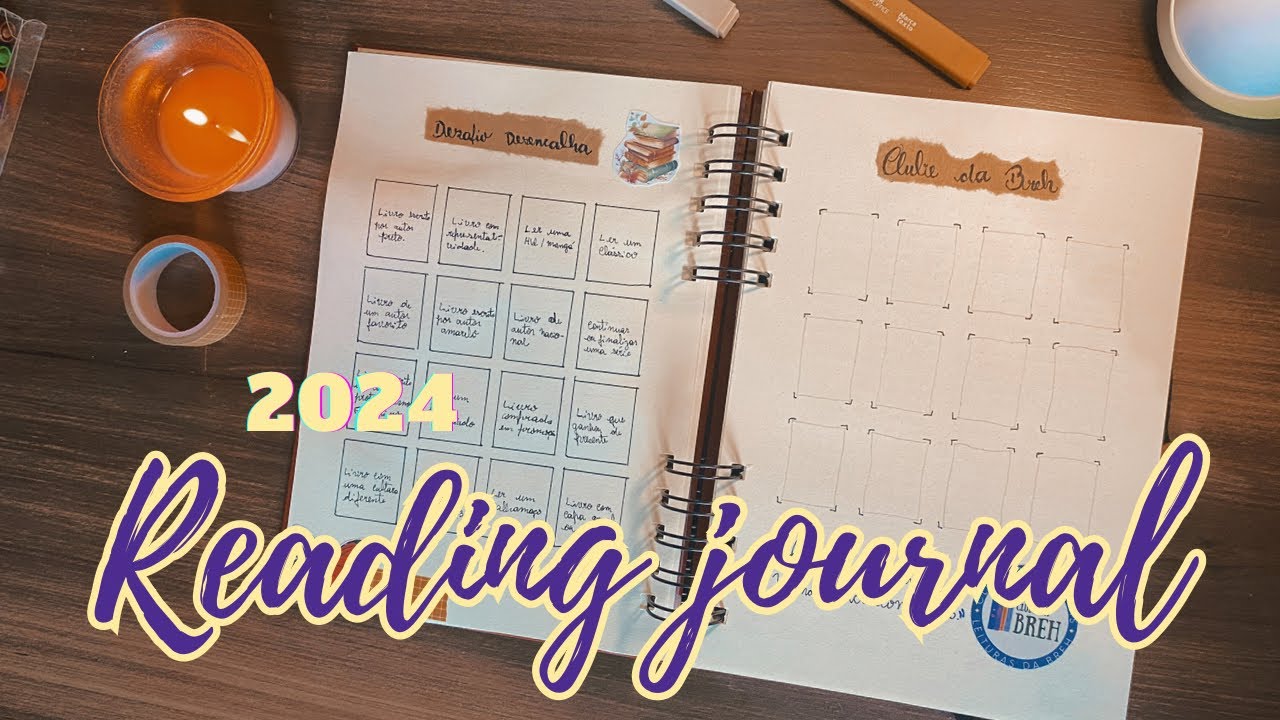 CADERNO DE LEITURAS 2024 | Reading Journal