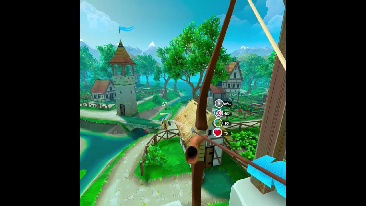 Tiny Archers Protect The Tower From Attacking Goblins