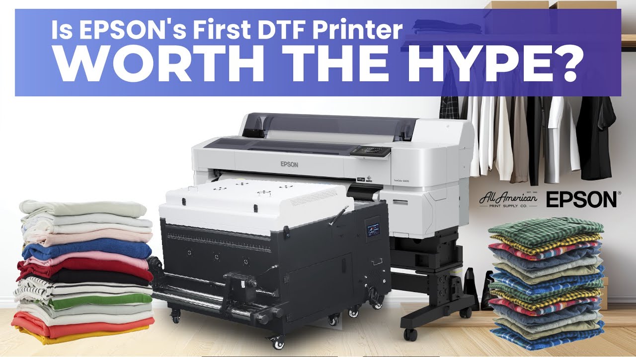 Эксклюзив: полная презентация Epson DTF G6070!