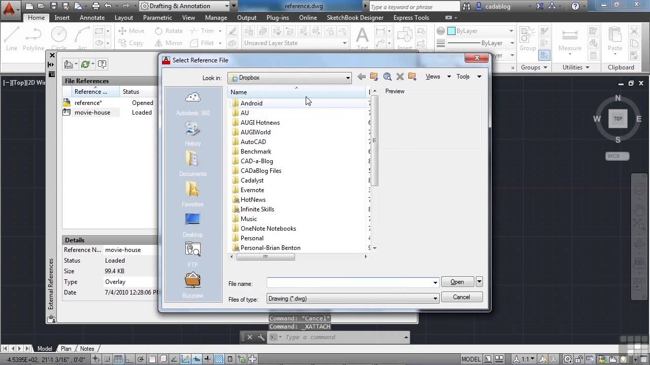 Advanced AutoCAD 2014 Tutorial | Xref: What, When And How