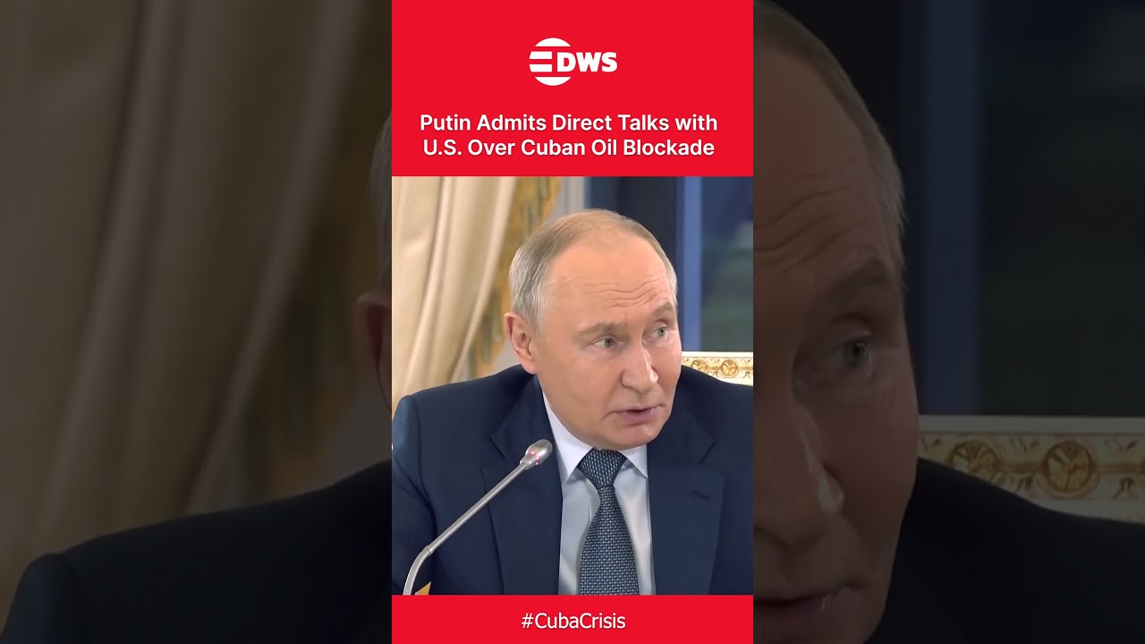 LATEST: Putin Confirms Secret U.S. Backchannel Talks Over Crippling Cuba Blockade | DWS News | AC1C