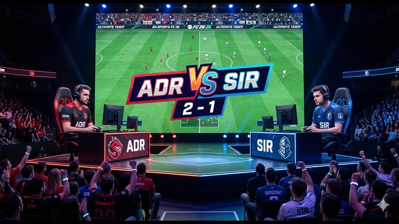 FC26 Ultimate Team | ADR vs SIR | Full Match Gameplay & Result