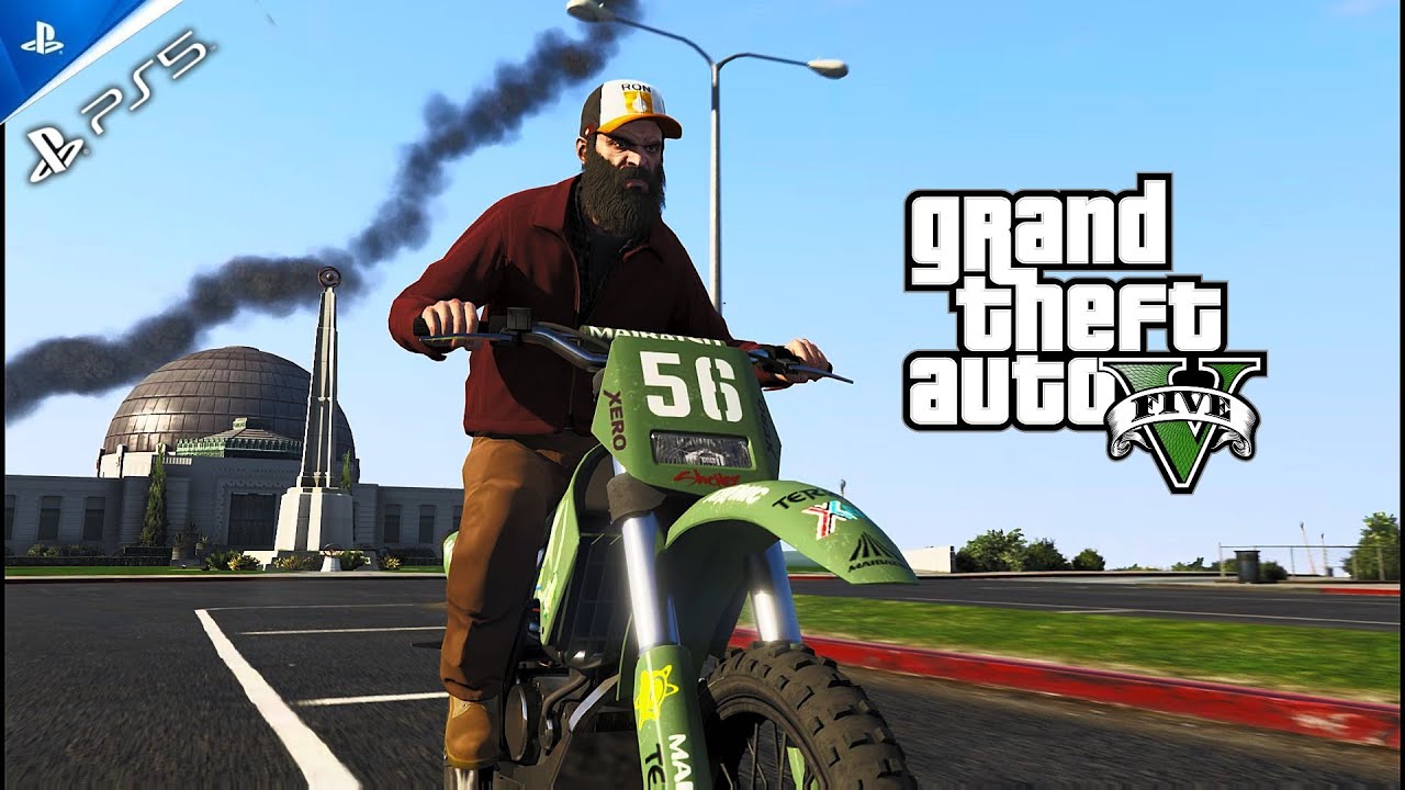 GTA 5 PS5 – Walkthrough Parte 16 | Aviões, Perseguição de Moto e Sequestro -Sem Comentários
