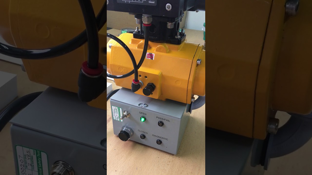 ASCO TOPWORX DXP Partial stroke test - function