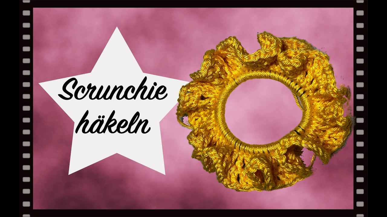Haargummi SCRUNCHIE häkeln
