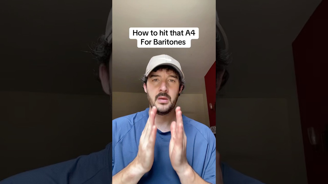 How to Sing an A4 as a Baritone | Quick Tips