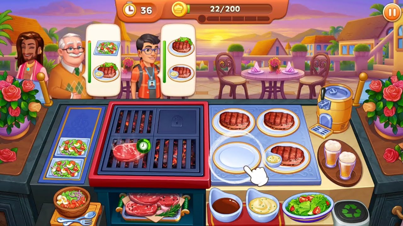 Cooking Madness: A Chef's Game - Part 1 Gameplay 🍔