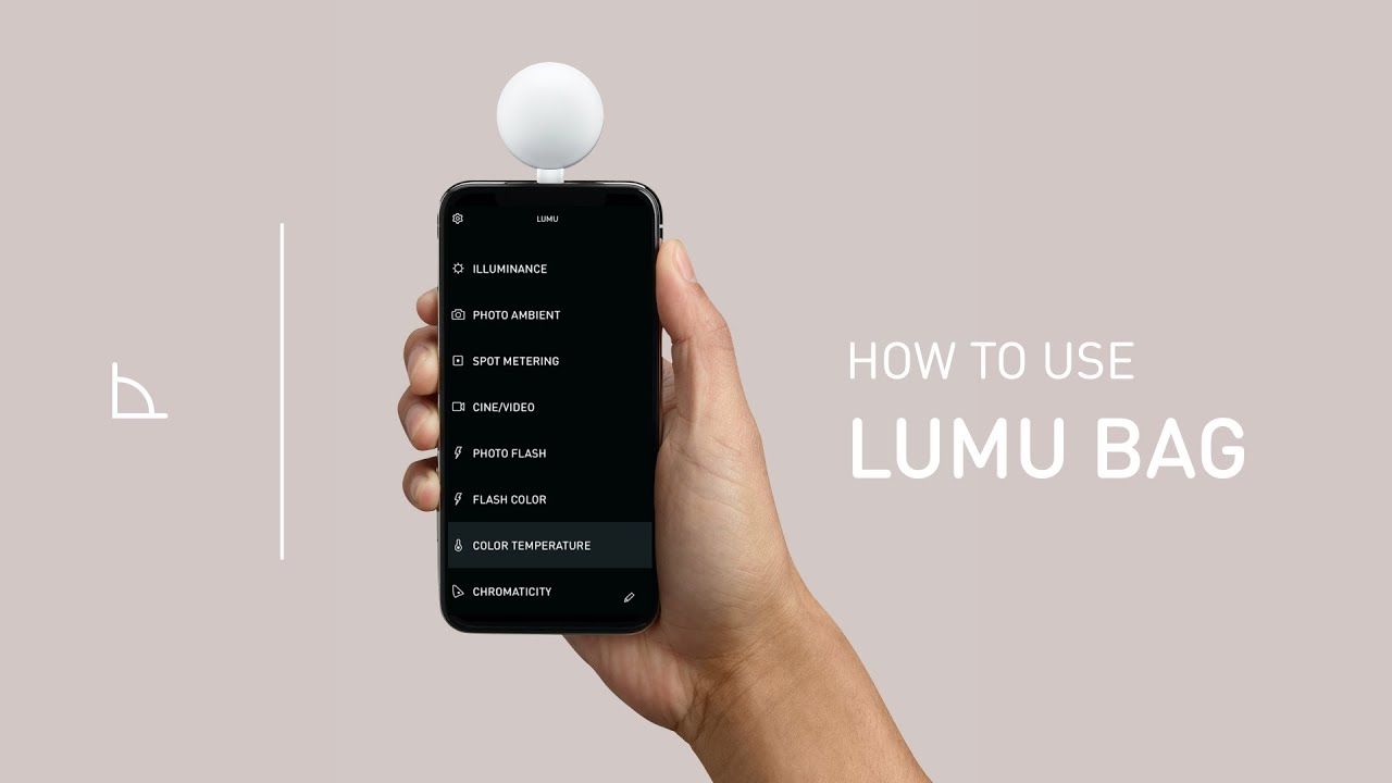 How to use Lumu Bag - Lumu Light Meter