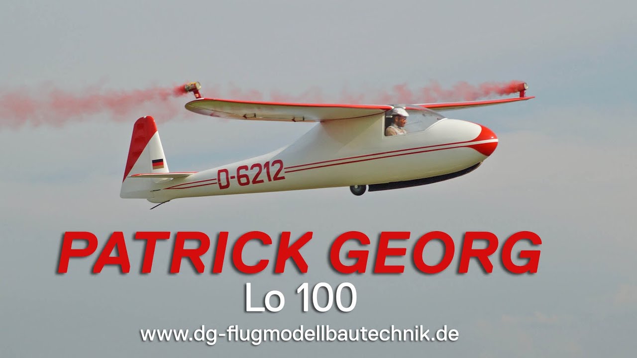 Lo 100 50 % Glider Aerobatics - Patrick Georg - Segelflugmesse 2018