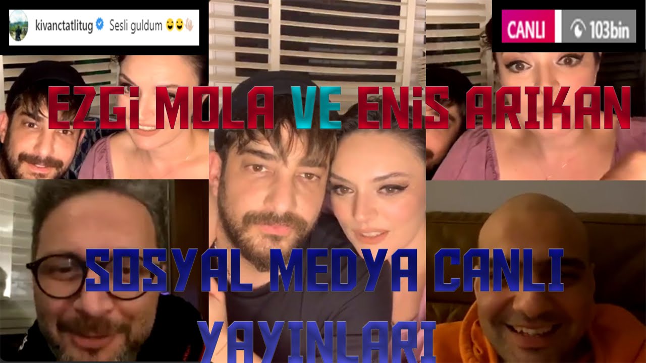 EZGİ MOLA ve ENİS ARIKAN İnstagram Canlı Yayını Survivor Anlat Bakalım Oynuyorlar FULL HD (26 Mayıs)