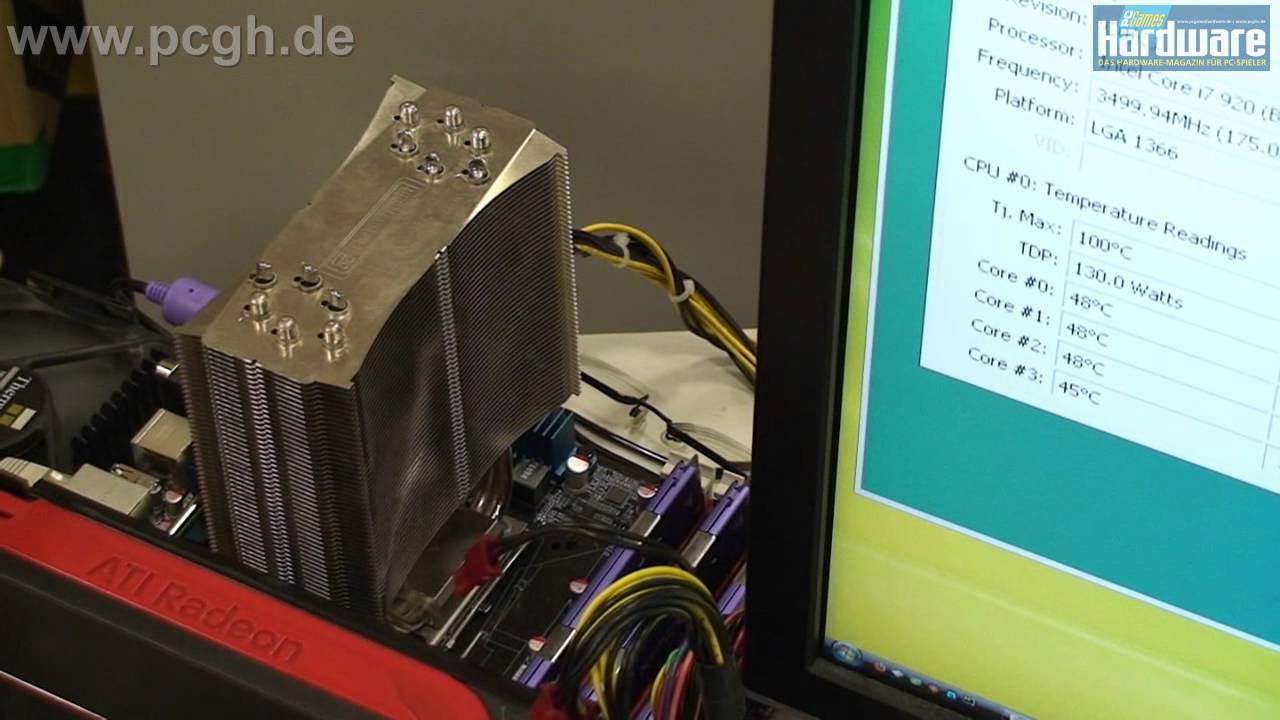 Intel Core i7 ohne CPU-Kühler - PCGH in Gefahr