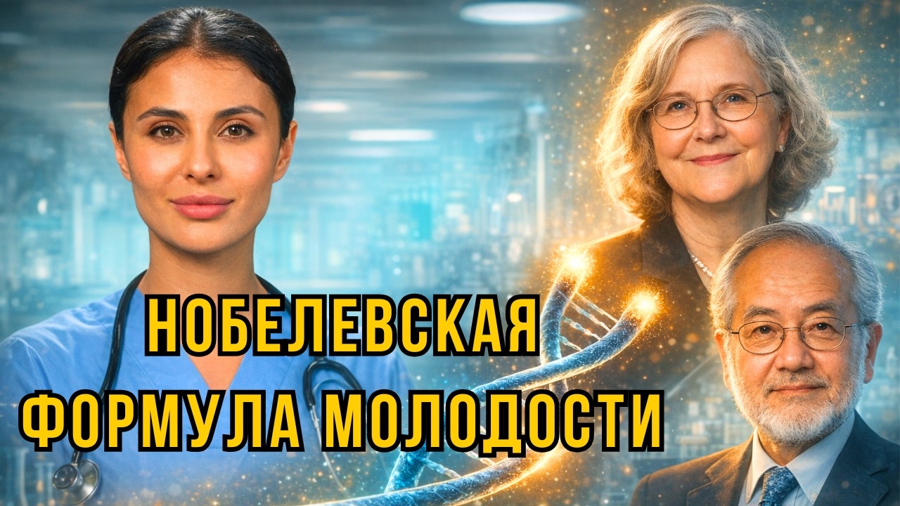 🧬 Лауреаты Нобелевской премии открыли СЕКРЕТ 100-летних: Ешьте это, чтобы не стареть