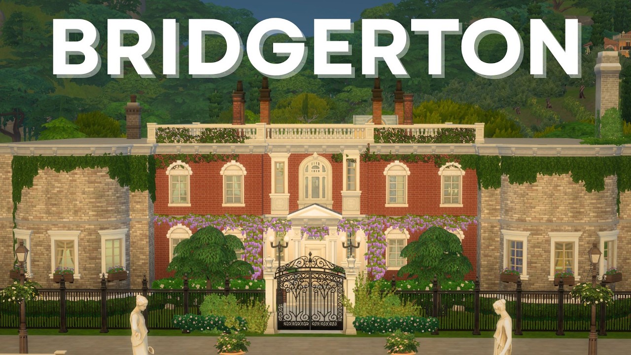 Recreating the Bridgerton House | Sims 4 Royalty and Legacy