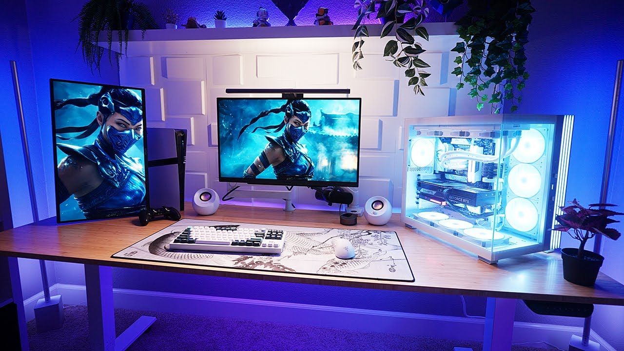 Game Room Makeover vlog (PC & PS5 Pro) feat. FLEXISPOT E6 Max