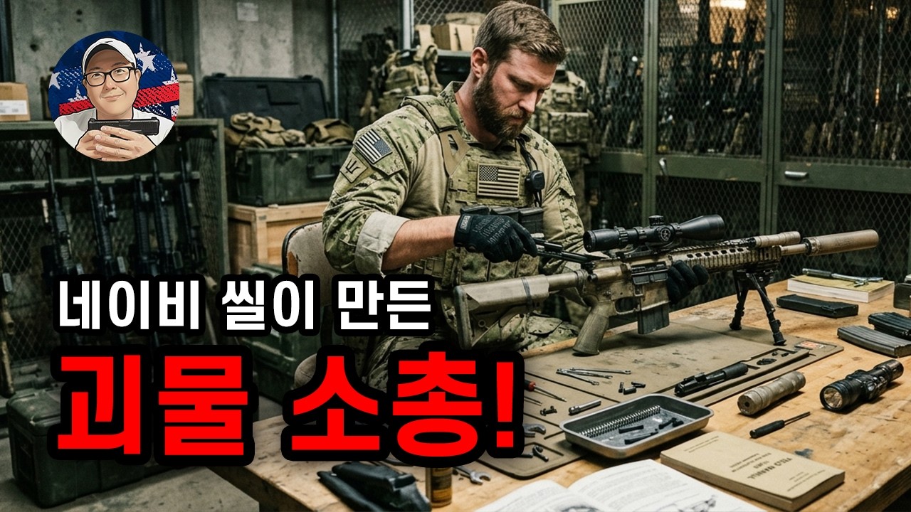 네이비 씰이 창고에서 몰래 만든&hellip; 괴물 소총