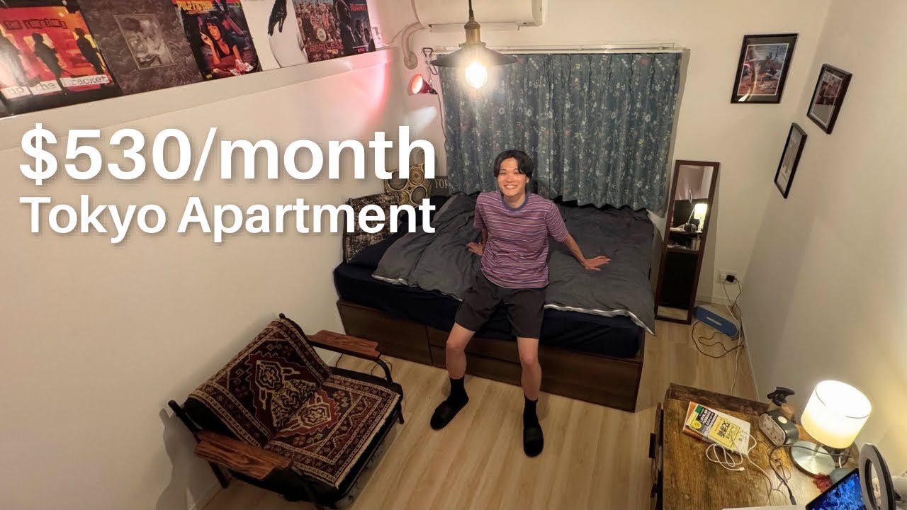[Room Tour] Inside a $560/Month Apartment in Tokyo