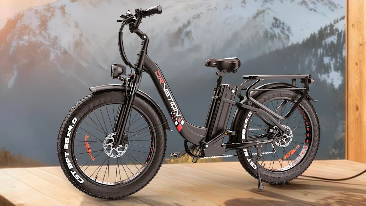 DRVETION CTR26 Electric Bike 1000W Motor 48V 15AH Battery 7 Speeds Hydraulic Brake Electric Bike