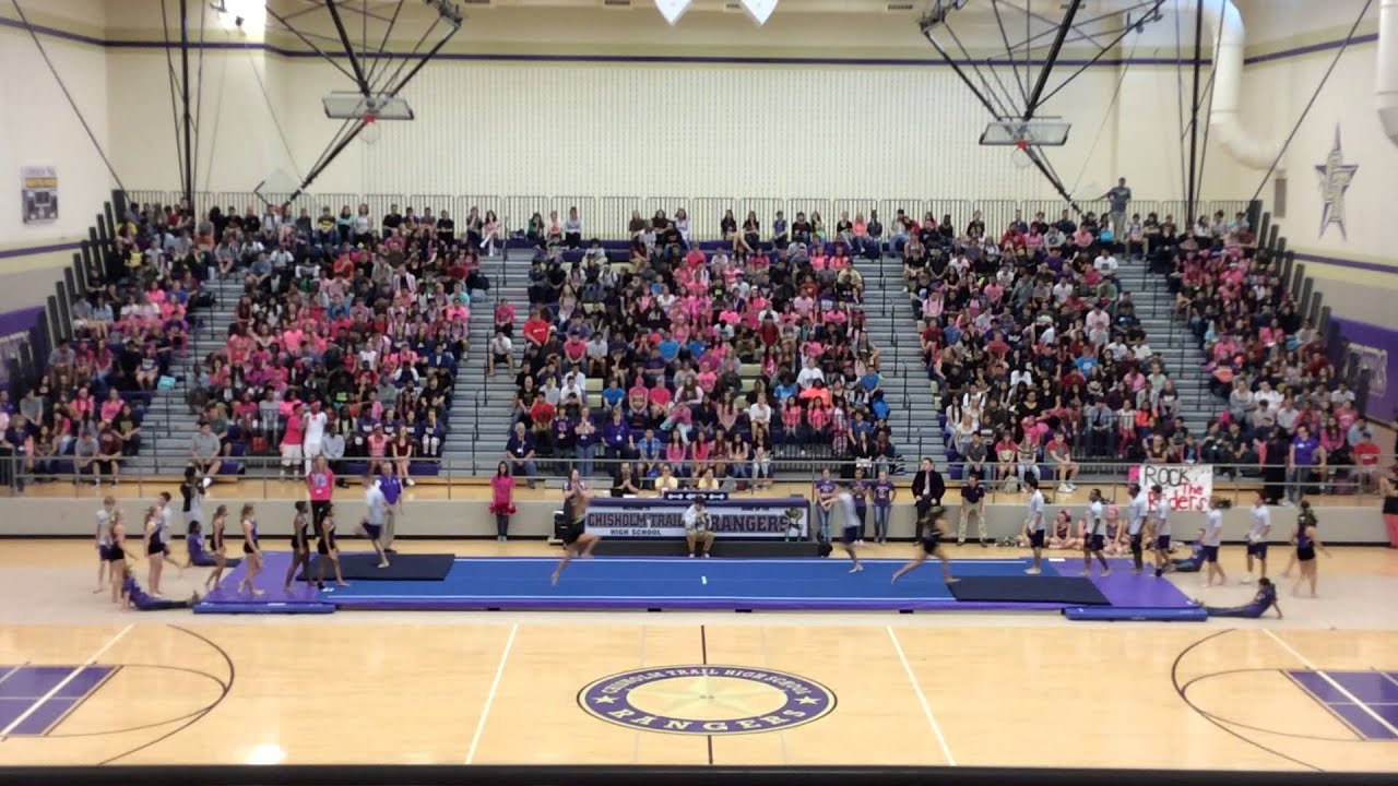 CTHS Gymnastics Pep Rally 2014