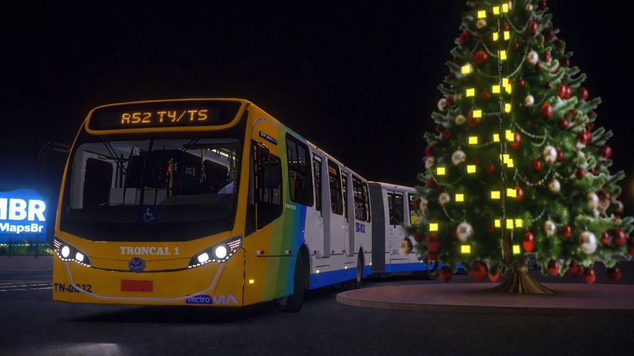 [PBSC] ruta mascarello gran via articulador de la metrovia de Guayaquil skin de los nuevo colores 