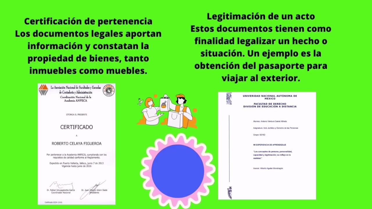 &iquest;Que Son Los Documentos Legales?