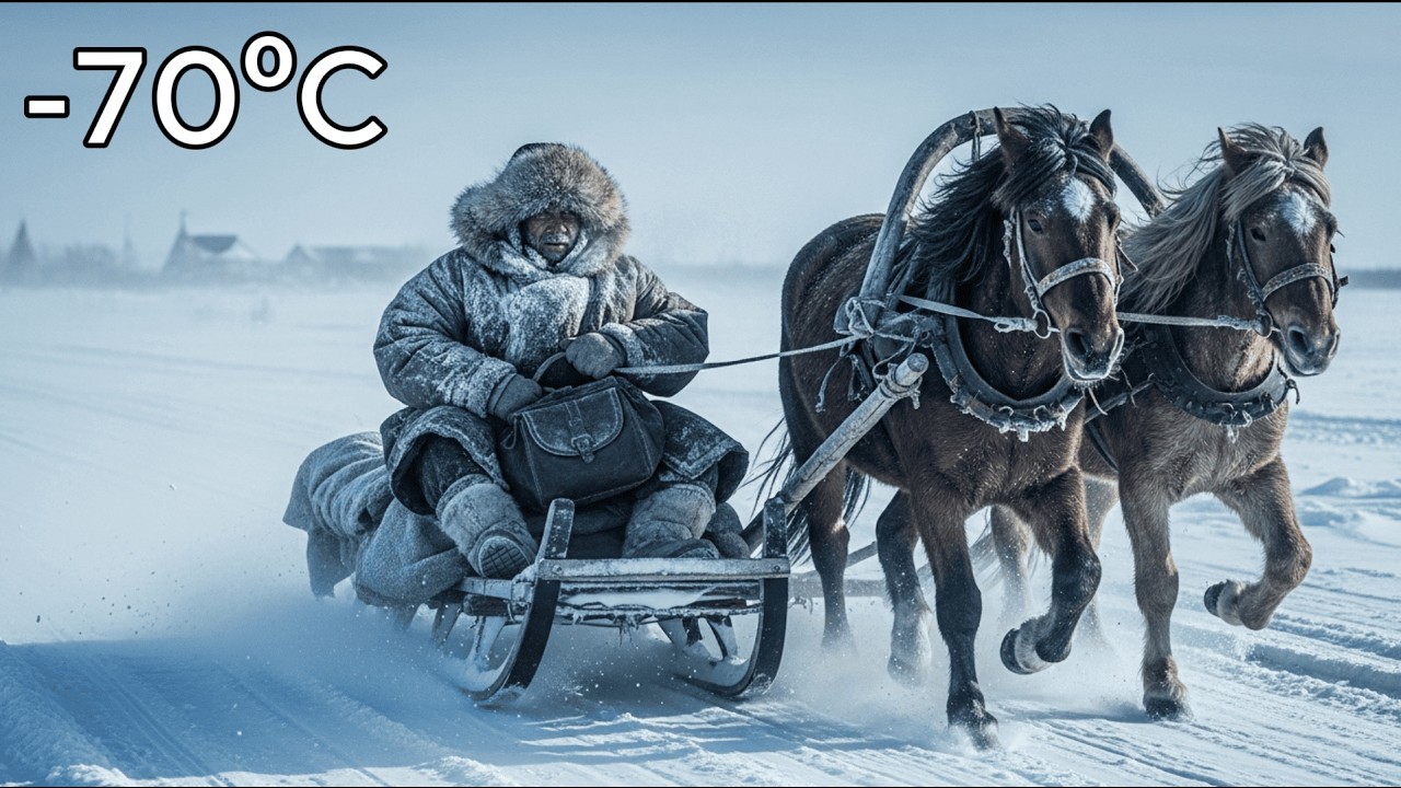 Médico Recorre 300km en Trineo a −70°C para Salvar una Aldea Aislada | Crisis de Invierno en Yakutia