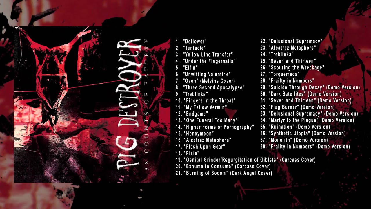 PIG DESTROYER - '38 Counts of Battery' (Full Album Stream)