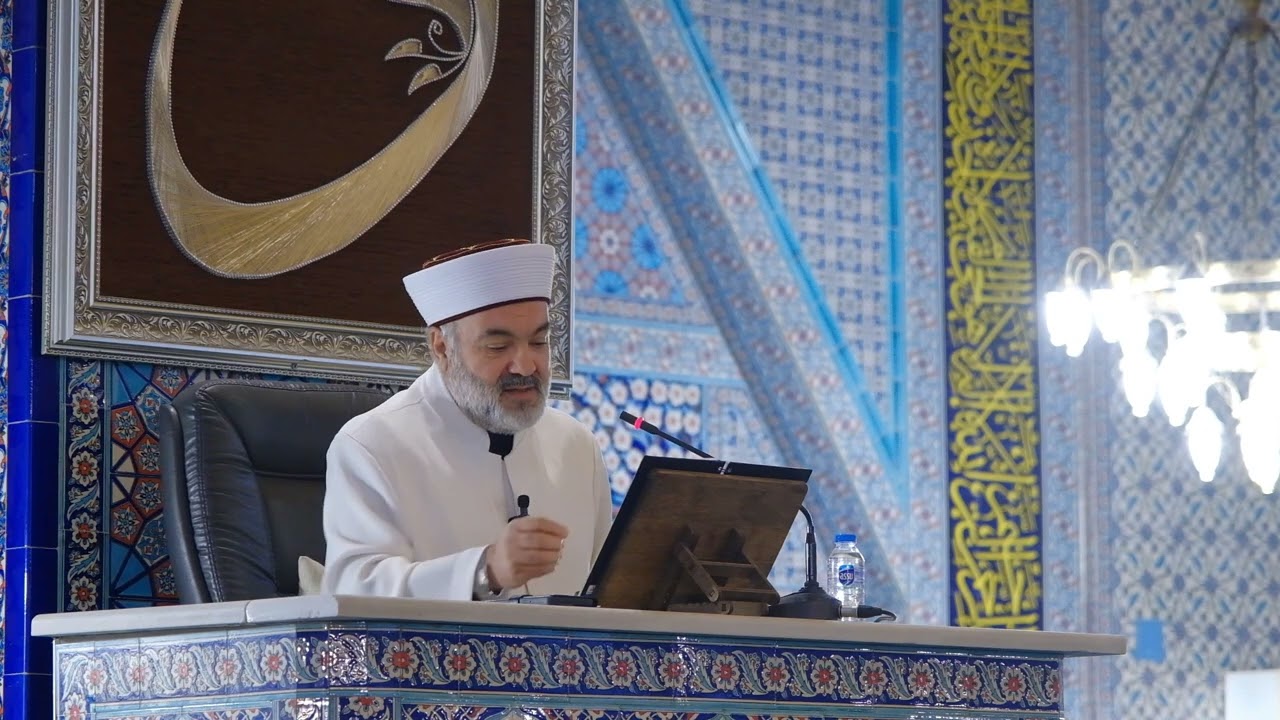 08.01.2023 Allah'ın Takdirine Razı Olan Dünya ve Ahirette Mutlu Kullar, Prof. Dr. Mehmet Emin AY