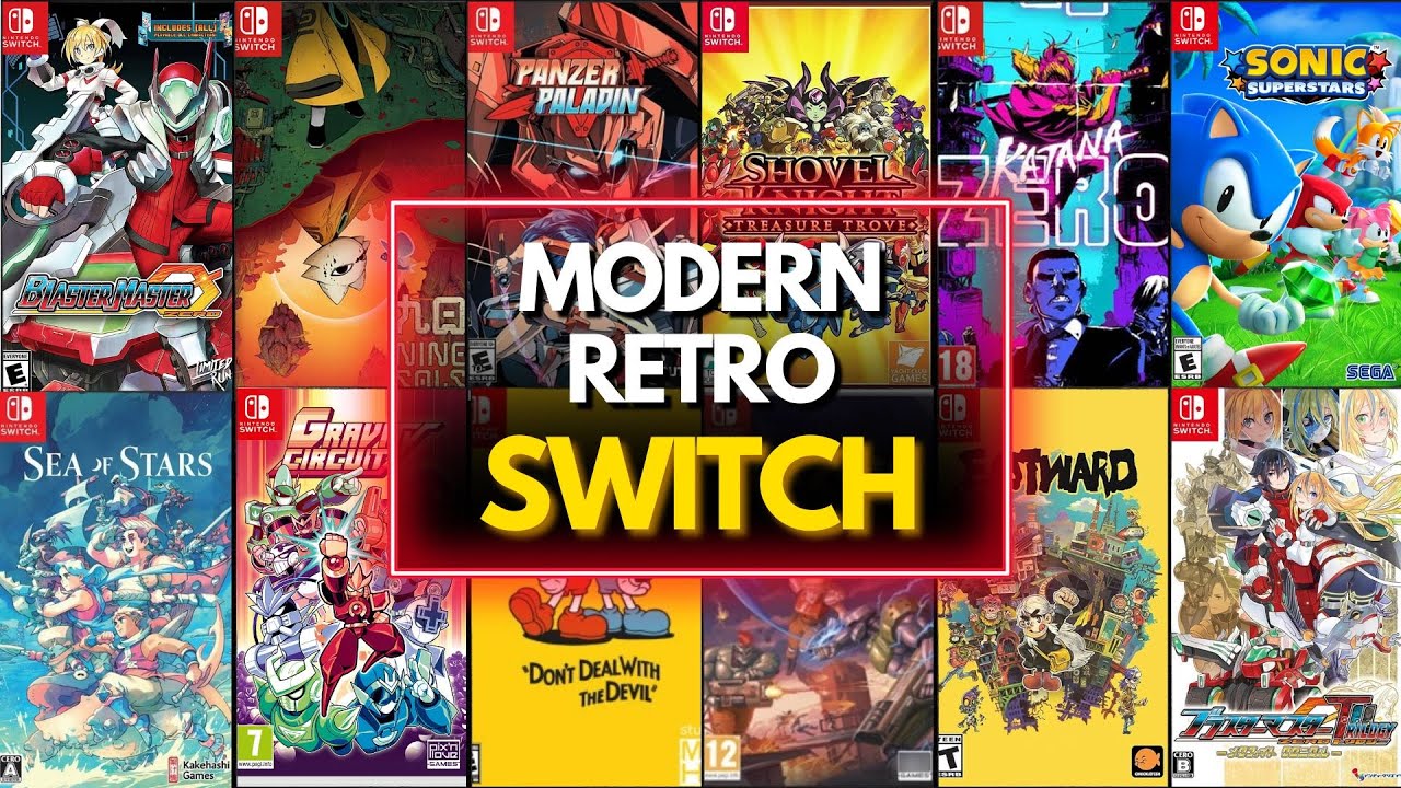 TOP 25 Best Nintendo Switch MODERN RETRO Games You Need to PLAY