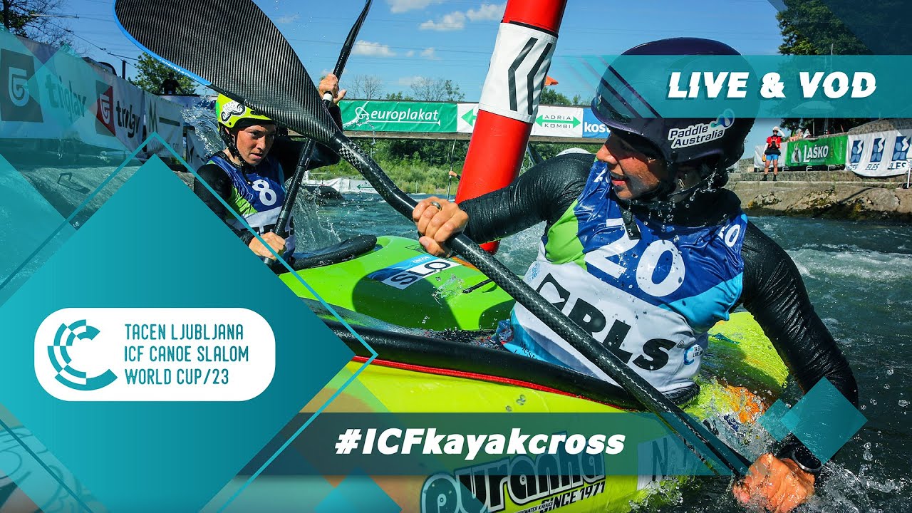 Kayak Cross: Finals / 2023 ICF Canoe-Kayak Slalom World Cup Ljubljana Slovenia