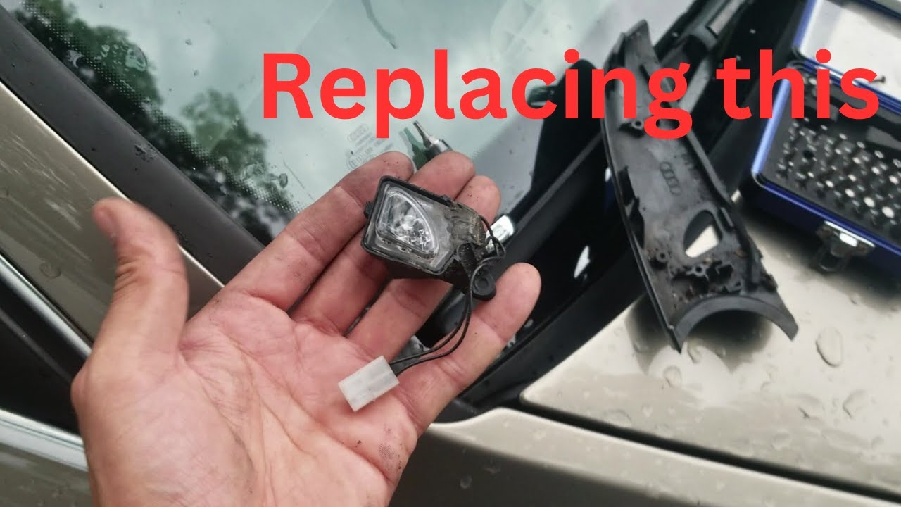 Audi A6 mirror lights ( puddle light )  2005 model