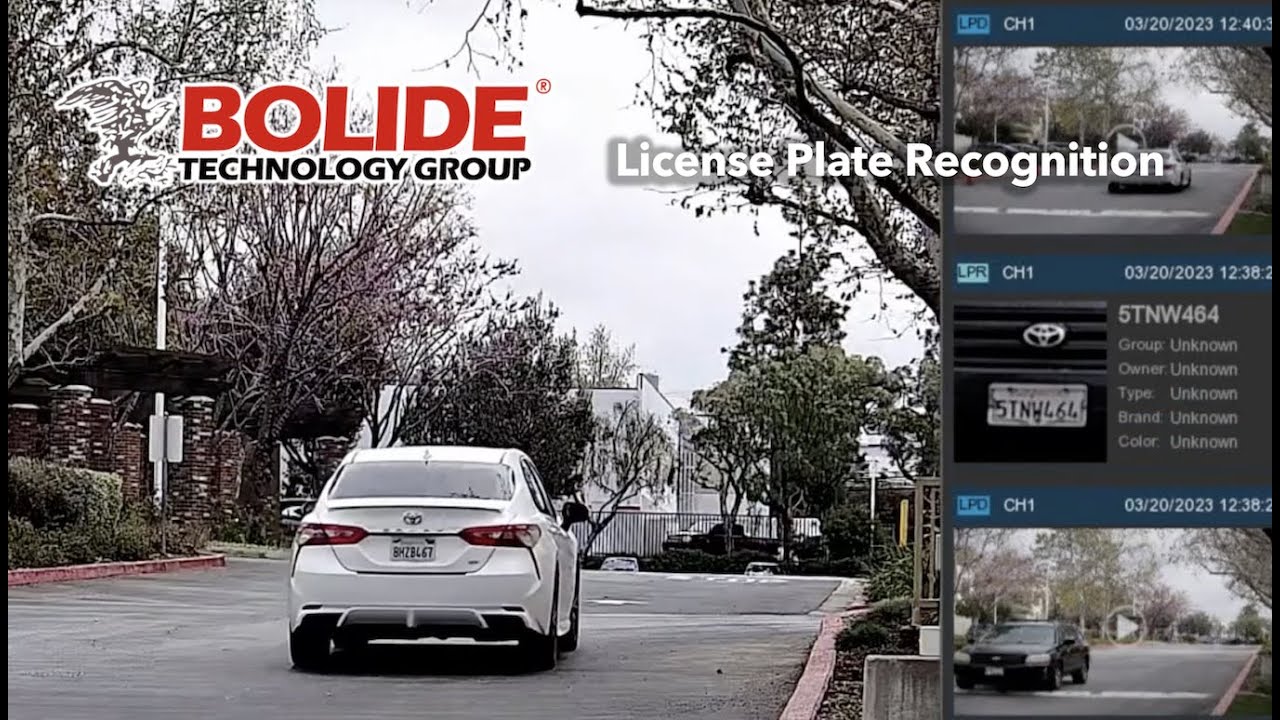 Bolide iPac AI License Plate Detection Deep Learning Intelligence Video