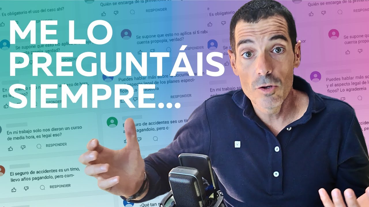 Esto me lo preguntáis siempre | Prevención de riesgos laborales
