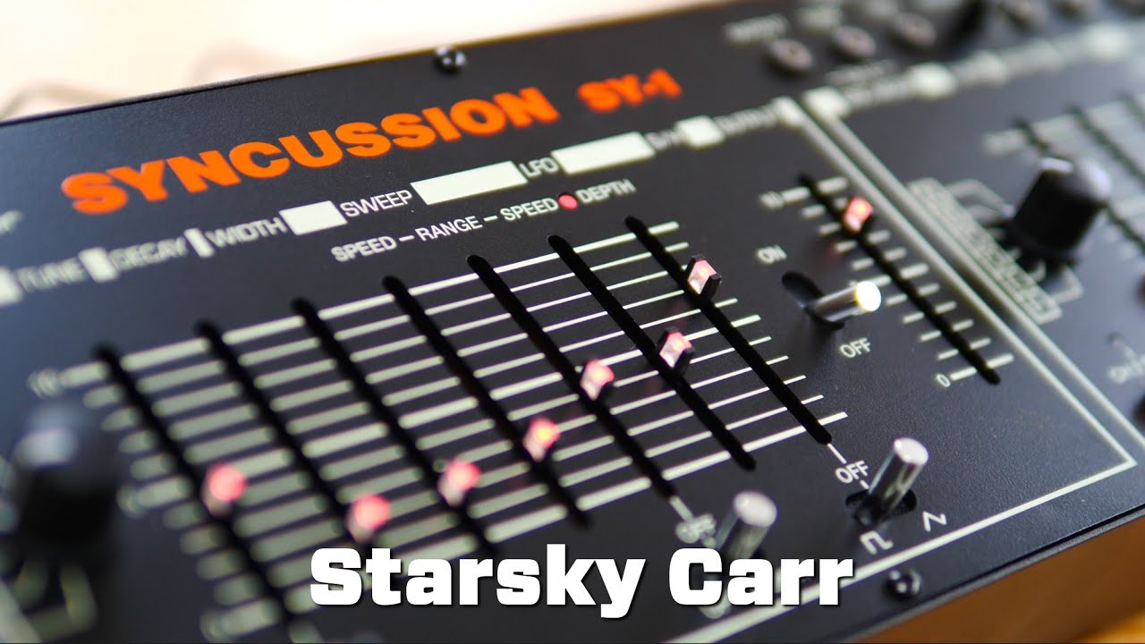 Behringer Syncussion SY-1 // Приятный сюрприз
