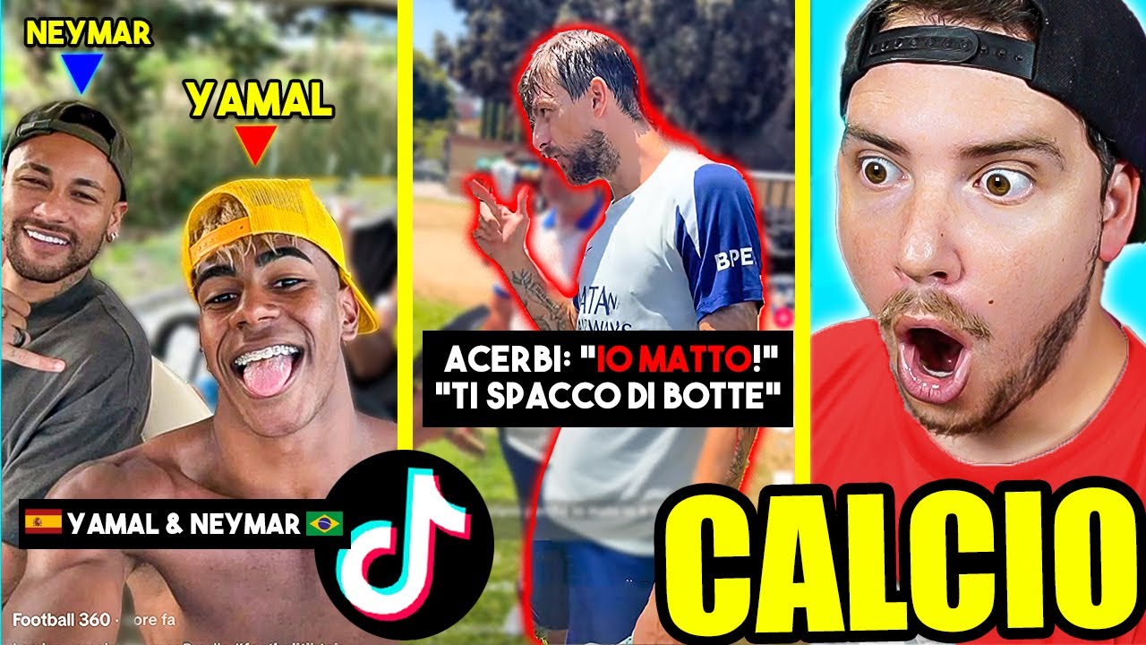 LE VACANZE dei CALCIATORI + ACERBI IMPAZZITO al MONDIALE per CLUB- REAZIONE ai TIKTOK sul CALCIO!!
