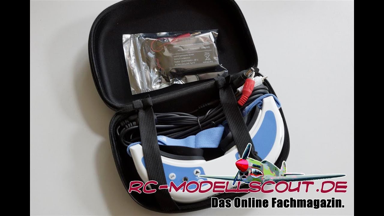 Unpacking und Vorstellung der Fat Shark Dominator V2 im Vertrieb Horizon Hobby