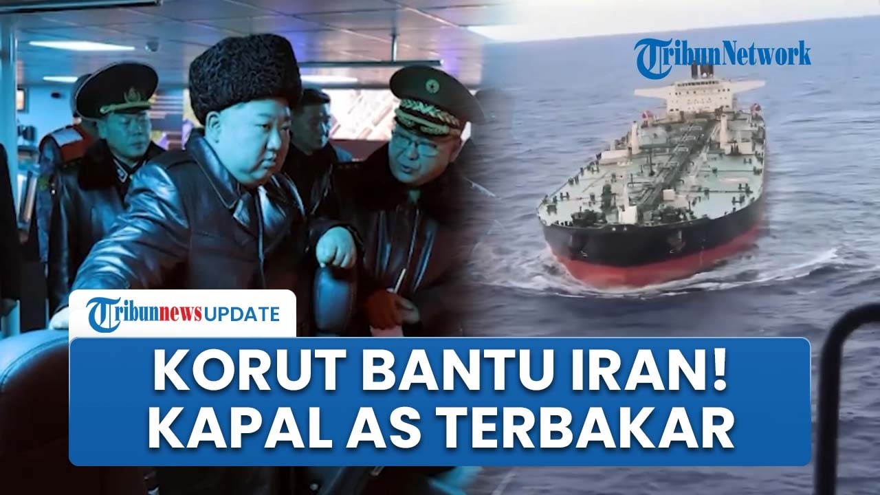 Rangkuman Iran-AS: Korut Bantu Teheran, Kapal Tanker AS Terbakar, Bandara Ben Gurion Tel Aviv Remuk