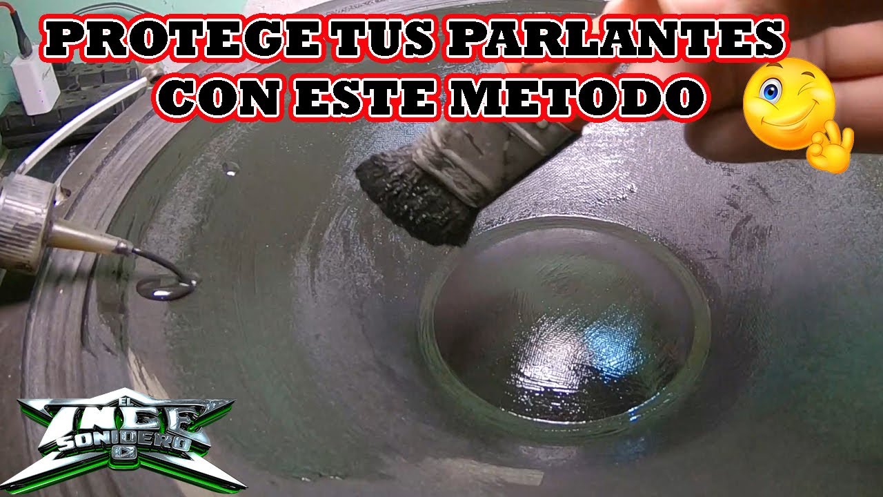 ✨👉COMO PLASTIFICAR TUS PARLANTES FACIL Y RAPIDO 🔈🔉🔊