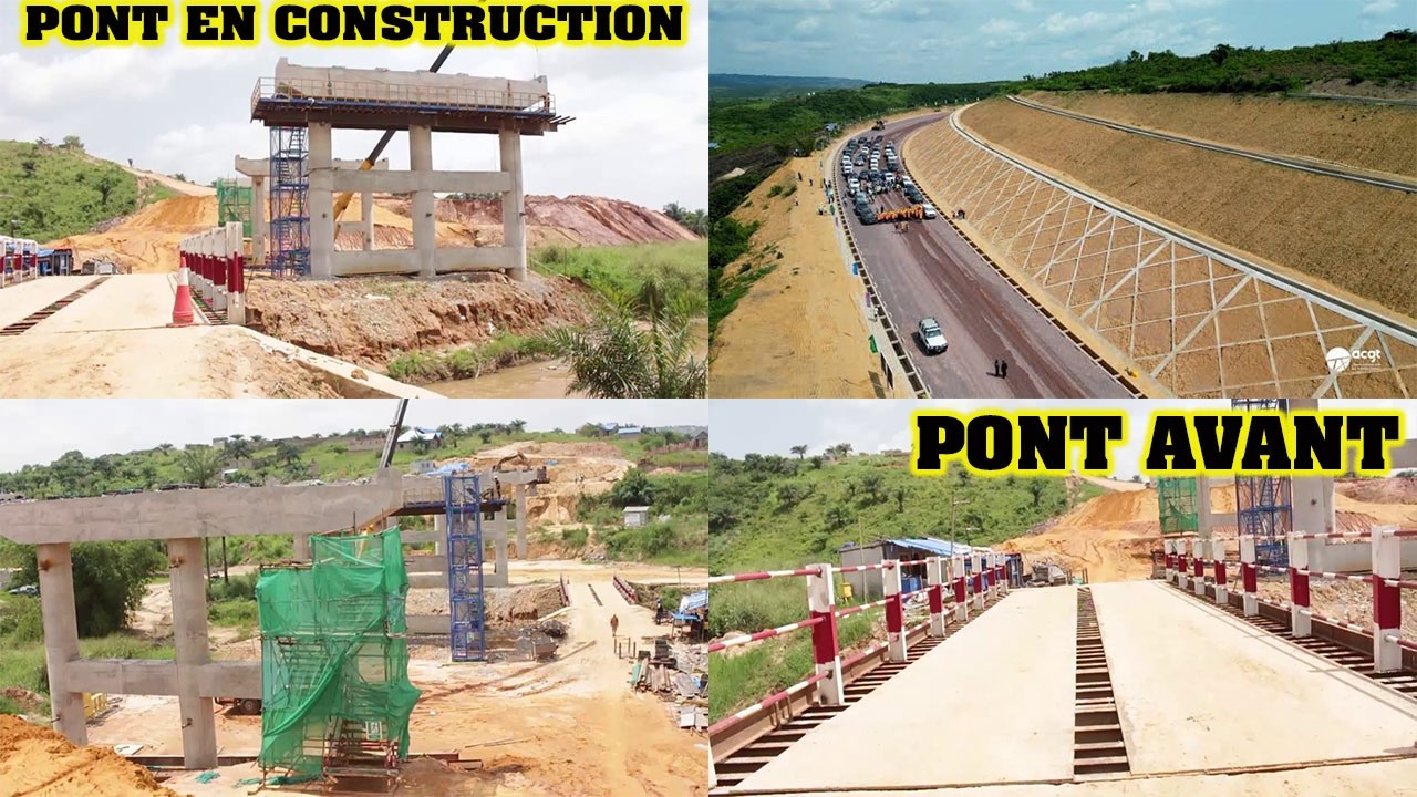 ROCADE DE KINSHASA CONSTRUCTION DE PONT LE PLUS LONG DE KINGATOKO vers AÉROPORT