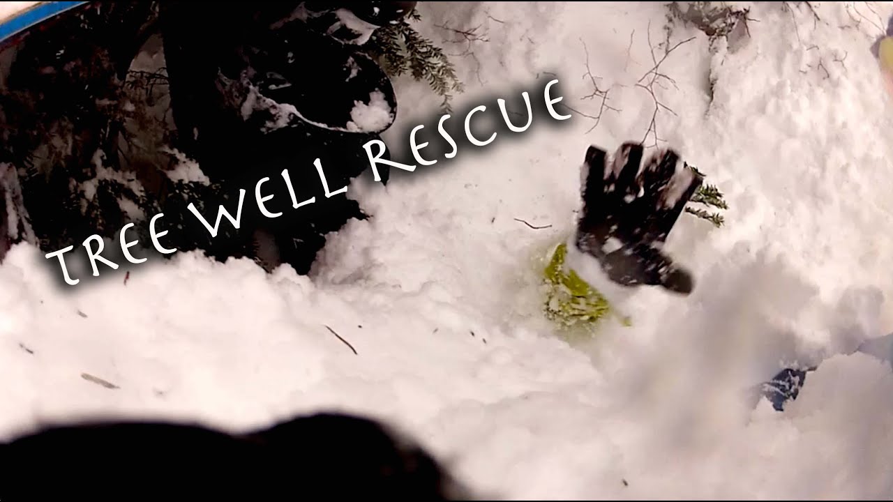 TREE WELL RESCUE AT ALPENTAL WA.