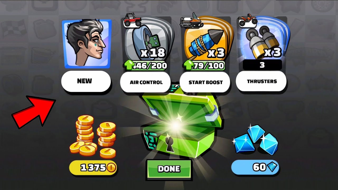 🤩 FINGERSOFT CHEST !! I GOT IT & Lucky Legendary Looks From Featured Challenges Hill Climb Racing 2