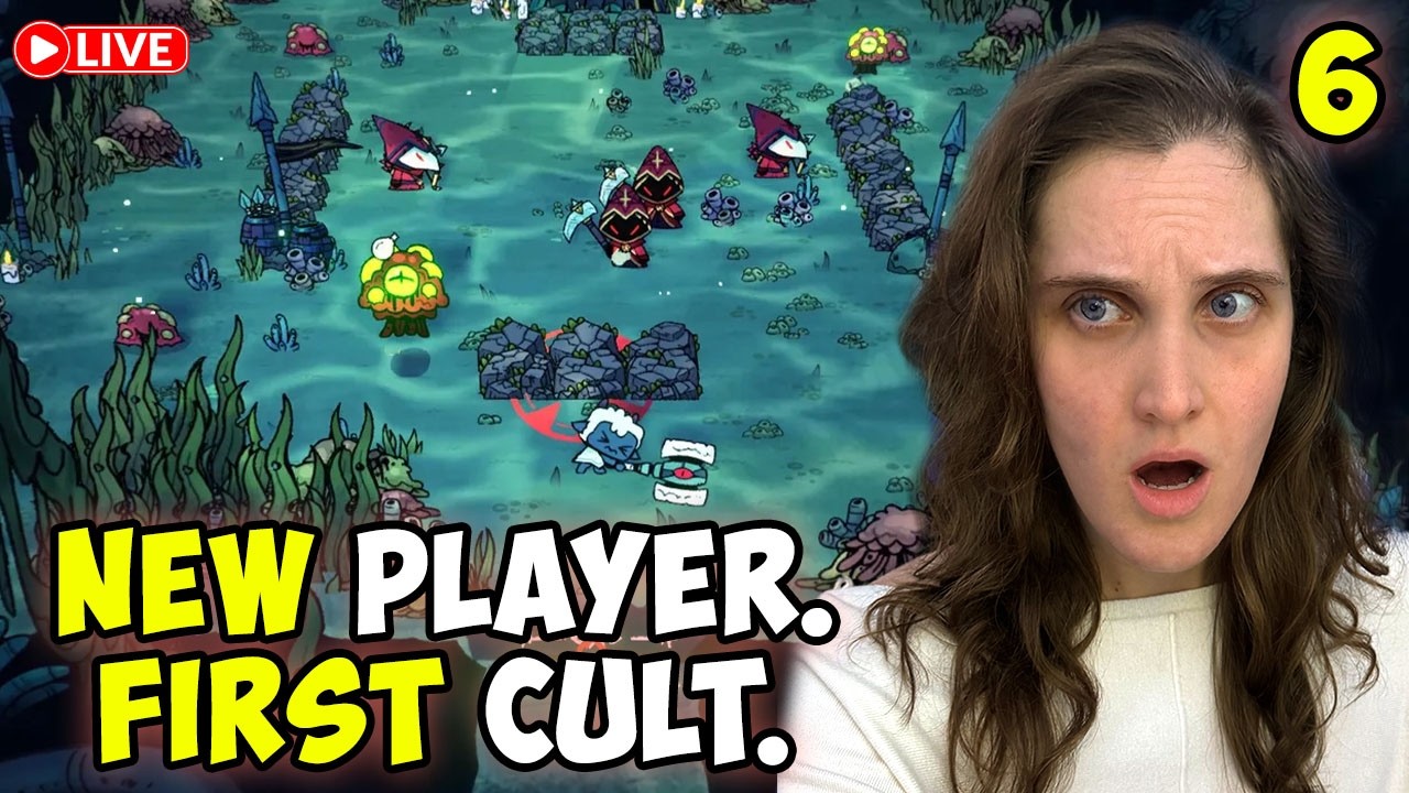 FACING KALLAMAR!!⏐ First Time Playing Cult of the Lamb ⏐ Livestream #6