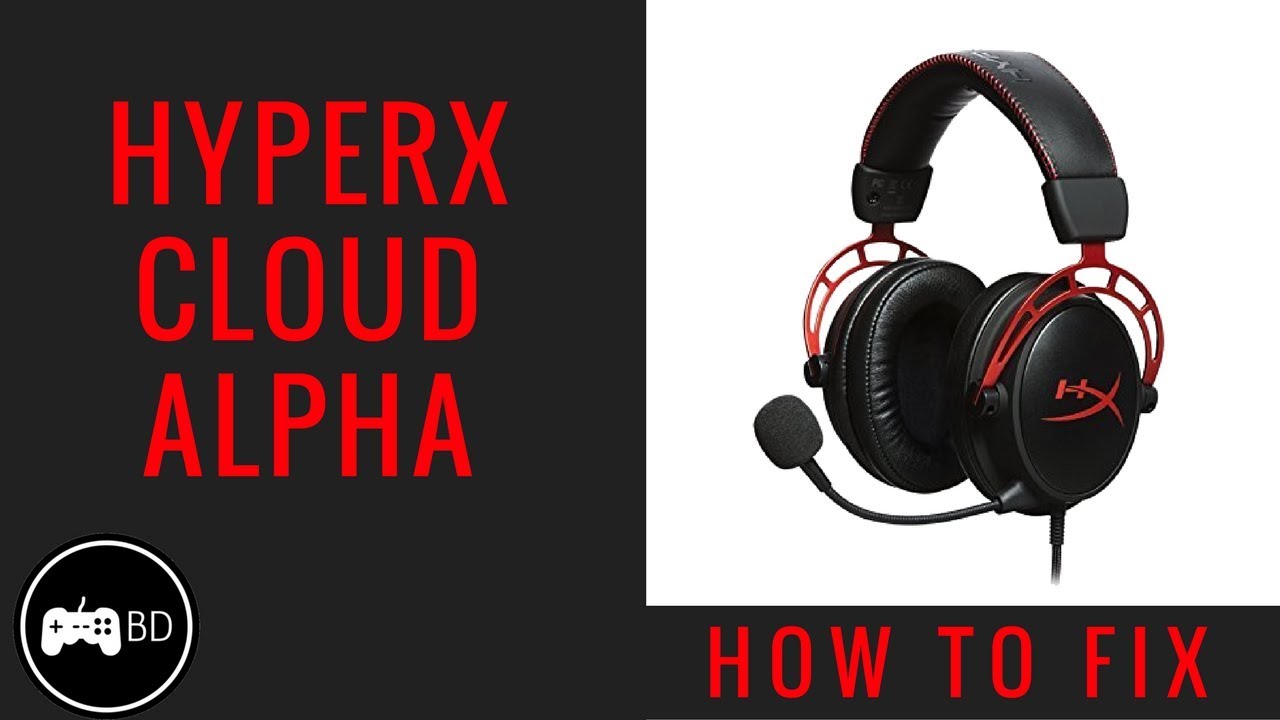Как исправить проблемы с микрофоном и звуком HyperX Cloud Alpha
