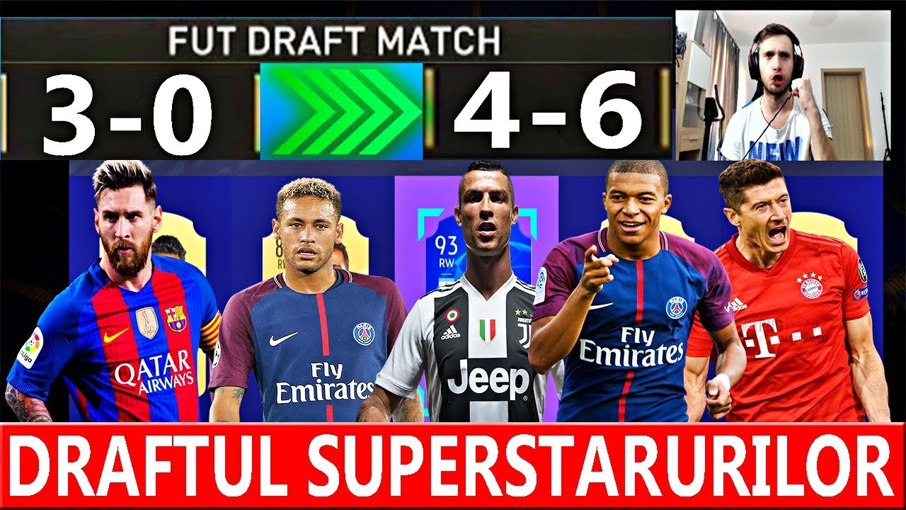 DRAFTUL SUPERSTARURILOR - REVENIRE INCREDIBILA - FIFA 21 FUT DRAFT ROMANIA