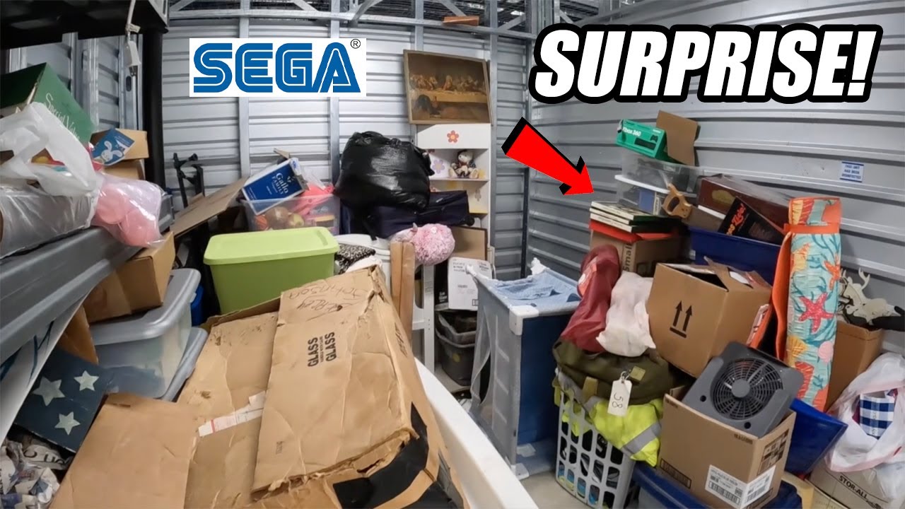 Bought an Abandoned Storage Unit FILLED With Video Games!