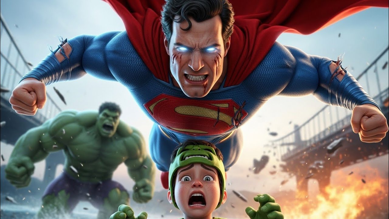 Hulk’s Child Trapped as Superman Makes a Shocking Sacrifice