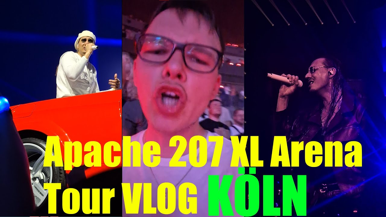 2 UNGLAUBLICHE KONZERTE & HIGH FIVE mit Volkan 😍😍Apache 207 Arena Tour Köln XL VLOG