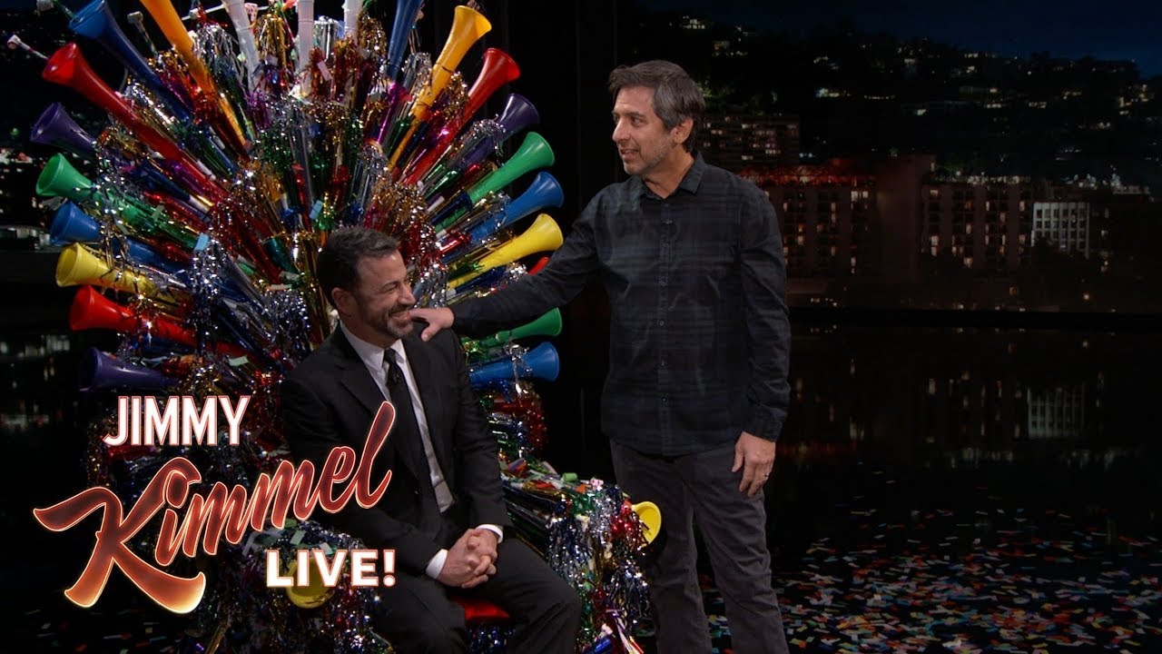 Ray Romano Surprises Jimmy Kimmel on His 50th Birthday