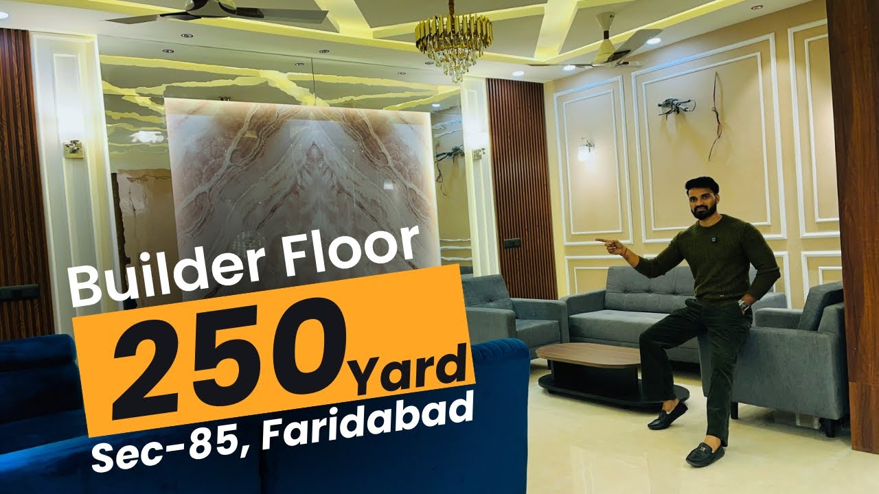 🏡 250 Sq. Yard Builder Floor in Sector 85, Faridabad – Ready to Move | West Facing